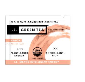 1 cup (8 oz) Decaffeinated Green Tea with Peach