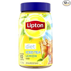 1 cup (8 oz) Diet Iced Tea Lemon