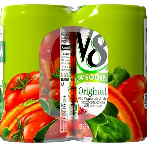 1 cup (8 oz) Low Sodium Vegetable Juice