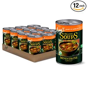 1 cup (8 oz) Organic Low Fat Minestrone Soup