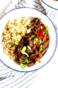 1 cup (8 oz) Pepper Steak Soup