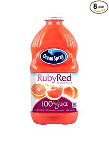 1 cup (8 oz) Ruby Red Grapefruit Juice