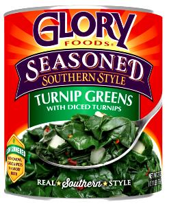 1 cup (85 g) Chopped Turnip Greens with Diced Turnips