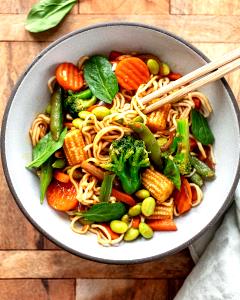 1 cup (85 g) Japanese Style Stir Fry Vegetables