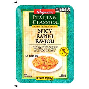 1 cup (85 g) Spicy Rapini Ravioli