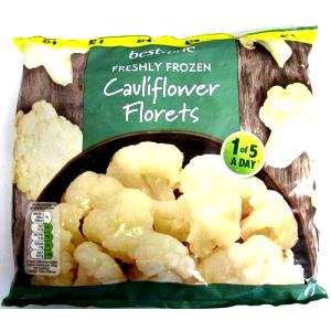 1 cup (86 g) Frozen Cauliflower Florets