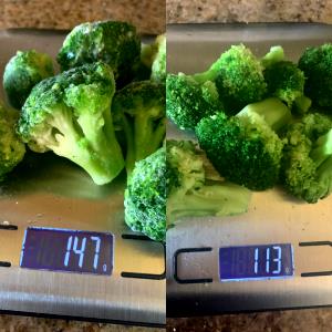 1 cup (90 g) Frozen Broccoli