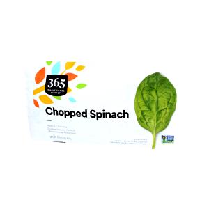1 cup (90 g) Frozen Chopped Spinach