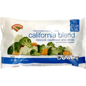 1 cup (90 g) Steaminbag California Blend