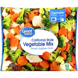 1 cup (92 g) California Style Vegetable Mix