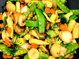 1 cup (95 g) Oriental Vegetables