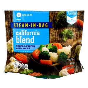 1 cup (95 g) Steam in Bag! California Blend