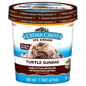 1 cup (96 g) Turtle Sundae