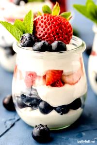 1 cup (99 g) Real Desserts Creamy Parfait