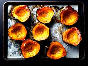 1 Cup Acorn Squash, Baked W/Salt