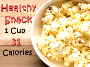 1 cup air popped Pop Corn