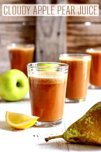 1 Cup Apple Pear Juice