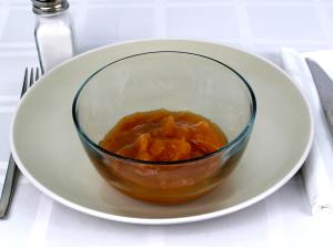 1 Cup Apples (Without Added Sugar, Sulfured, Stewed)