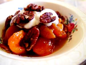 1 Cup Apricots (Low Moisture, Stewed)