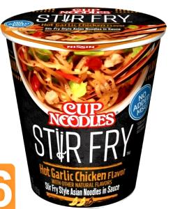 1 Cup Asian Garlic Chicken Flavored Pasta