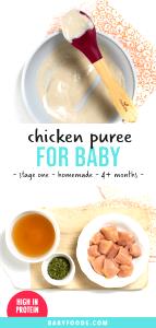 1 Cup Baby Food Vegetable and Chicken