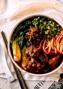 1 Cup Beef Noodle Soup (Home Recipe)
