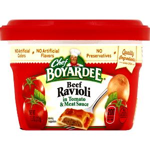 1 Cup Beef Ravioli, Jumbo