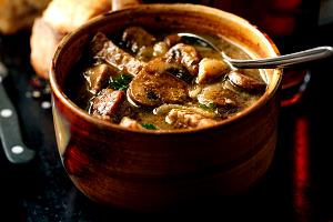 1 Cup Beef W/Portobello Mushrooms & Rice Soup, Rts