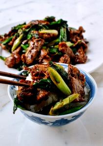 1 Cup Beef With Scallions