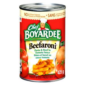 1 Cup Beefaroni, Big, Canned