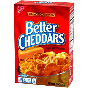 1 Cup Better Cheddars Reduced Fat Cheese Cracker