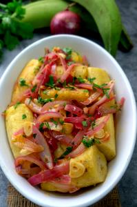 1 Cup Boiled Green Plantains