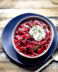 1 Cup Borscht W/Shredded Beets