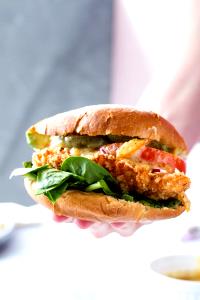 1 Cup Breaded Chicken Patty, Fillet or Tenders