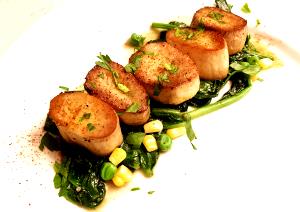 1 Cup Breaded Fried Meatless Scallops (with Meat Substitute)