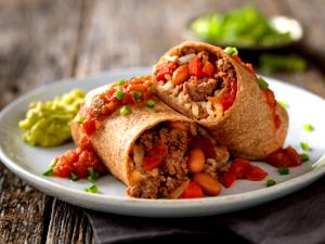 1 Cup Burrito with Beef and Cheese