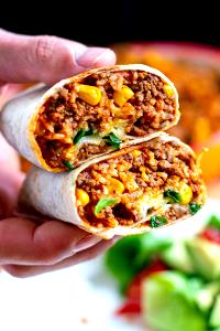 1 Cup Burrito with Beef (No Beans)