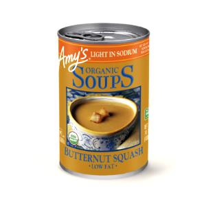 1 Cup Butternut Squash Soup, Less Sodium