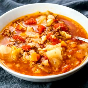 1 Cup Cabbage with Meat Soup