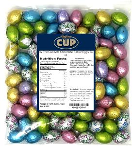 1 Cup Candy Coated Chocolate Easter Egg