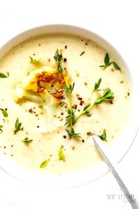 1 Cup Cauliflower Soup Mix, Prepared
