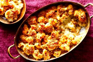 1 Cup Cauliflower & Three Cheese Sauce