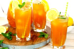 1 Cup Iced Tea, Virgin Lemon-Aided