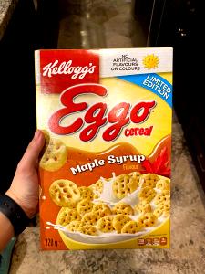 1 Cup Cereal, Maple Syrup