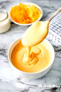 1 Cup Cheese Sauce Made with Lowfat Cheese
