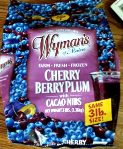 1 cup Cherry Berry Plum with Cacao Nibs