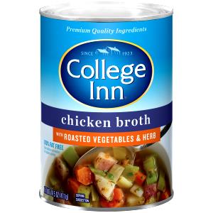 1 Cup Chicken Broth With Roasted Vegetables & Herb