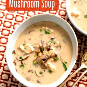 1 Cup Chicken Mushroom Chowder Soup