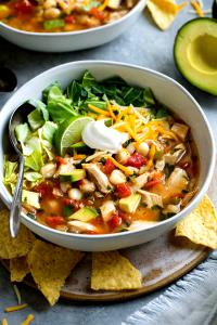 1 cup Chicken Pozole Soup