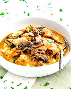 1 Cup Chicken Stroganoff